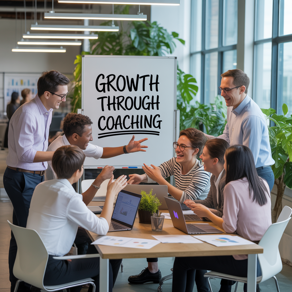 Croissance d'une entreprise technologique après coaching